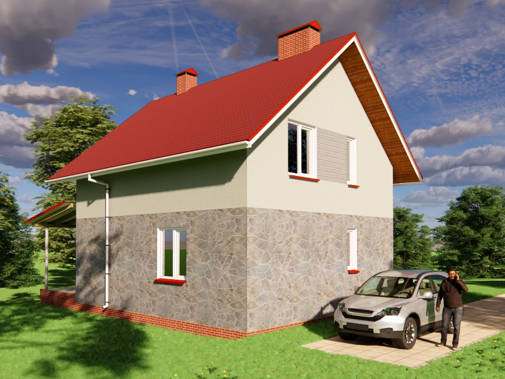 Задній фасад