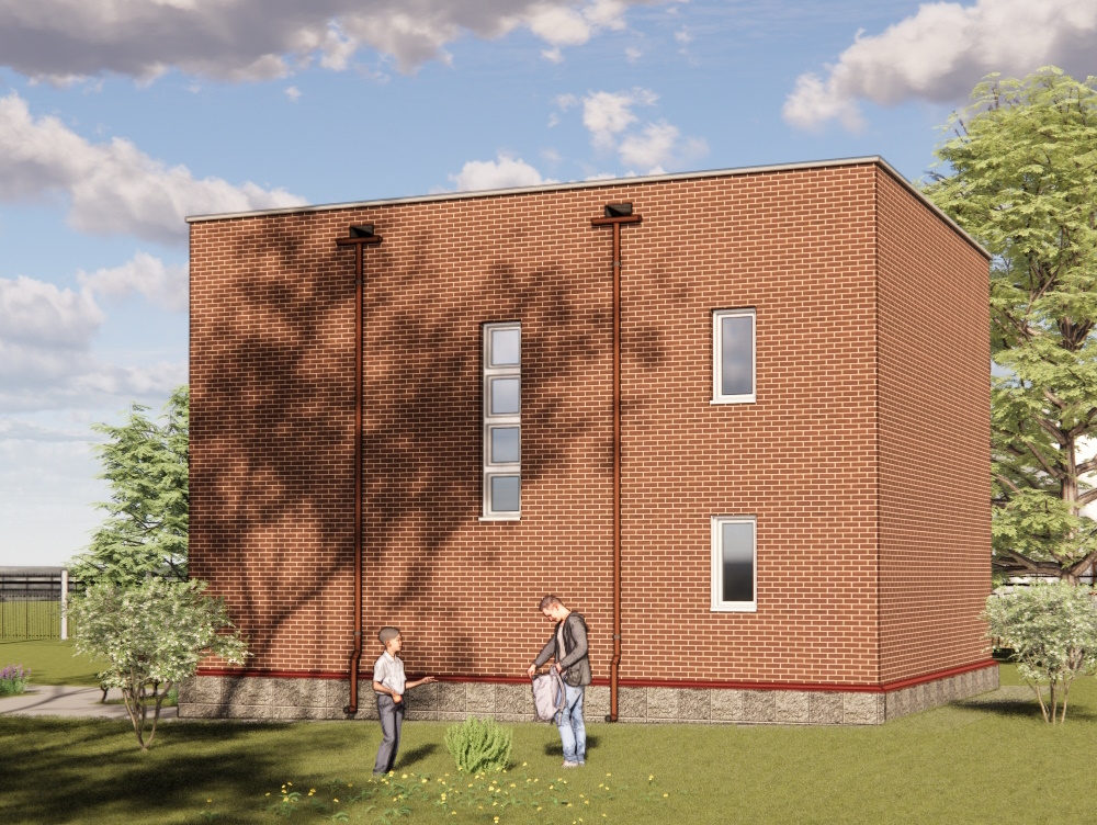 Задній фасад