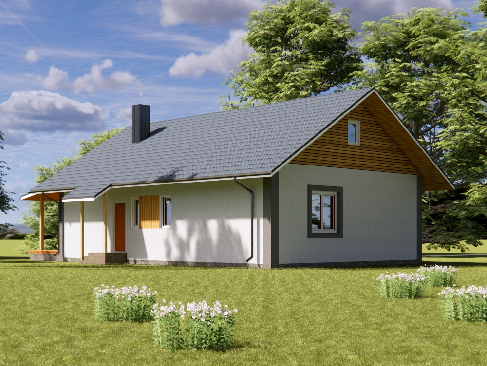 Задній фасад