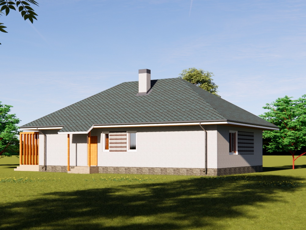 Задний фасад