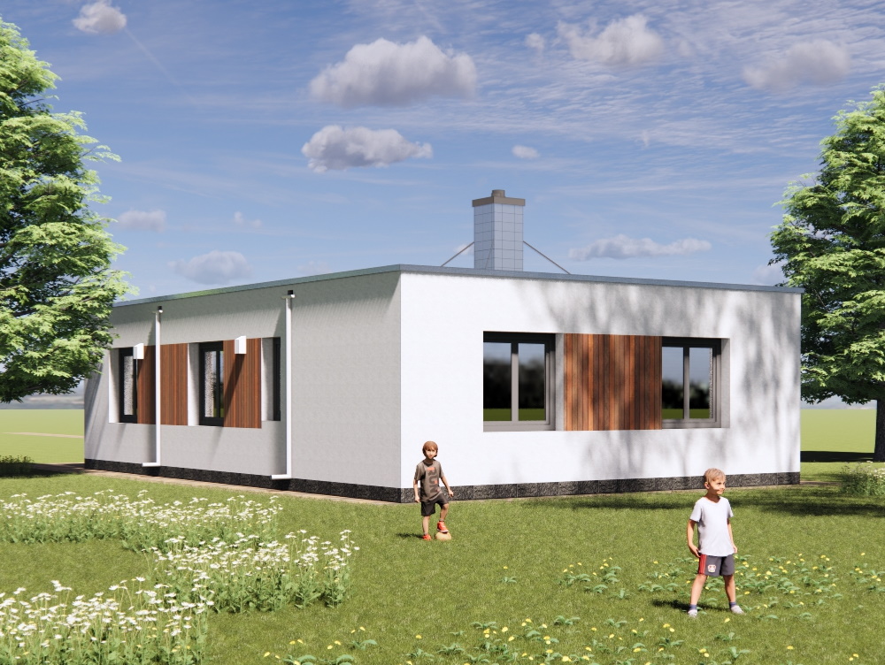 Задній фасад