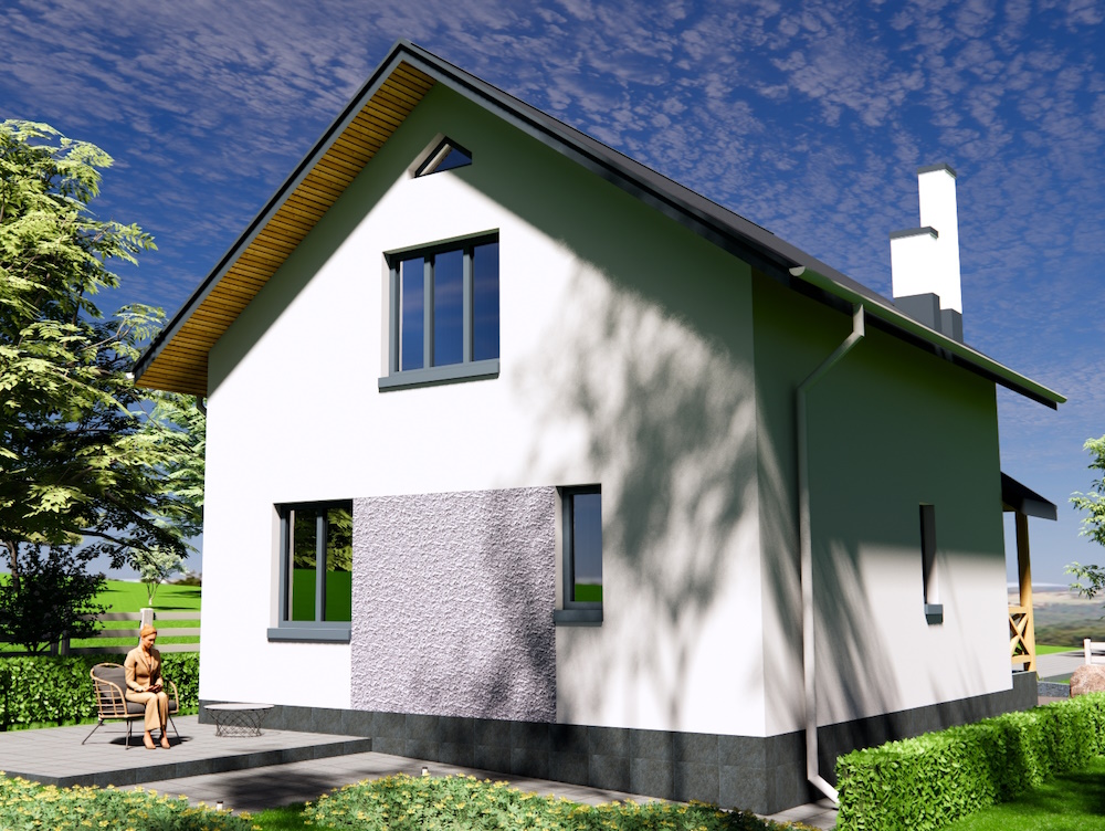 Задній фасад