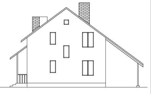 Задній фасад