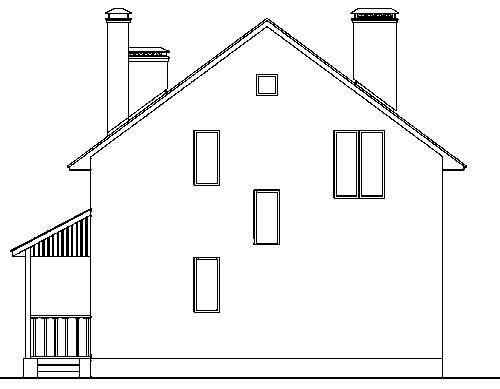 Задній фасад