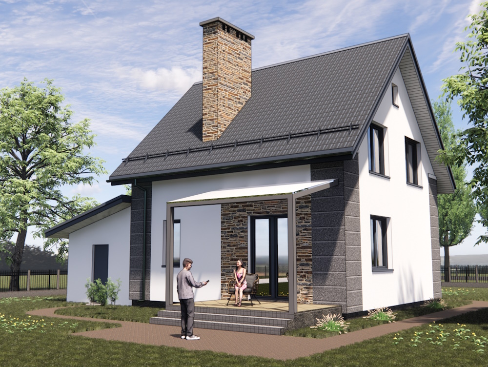 Задній фасад