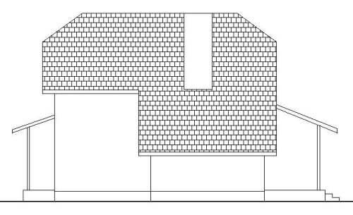 Задний фасад
