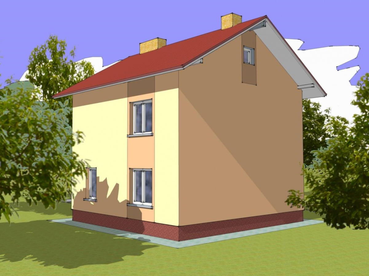 Задній фасад