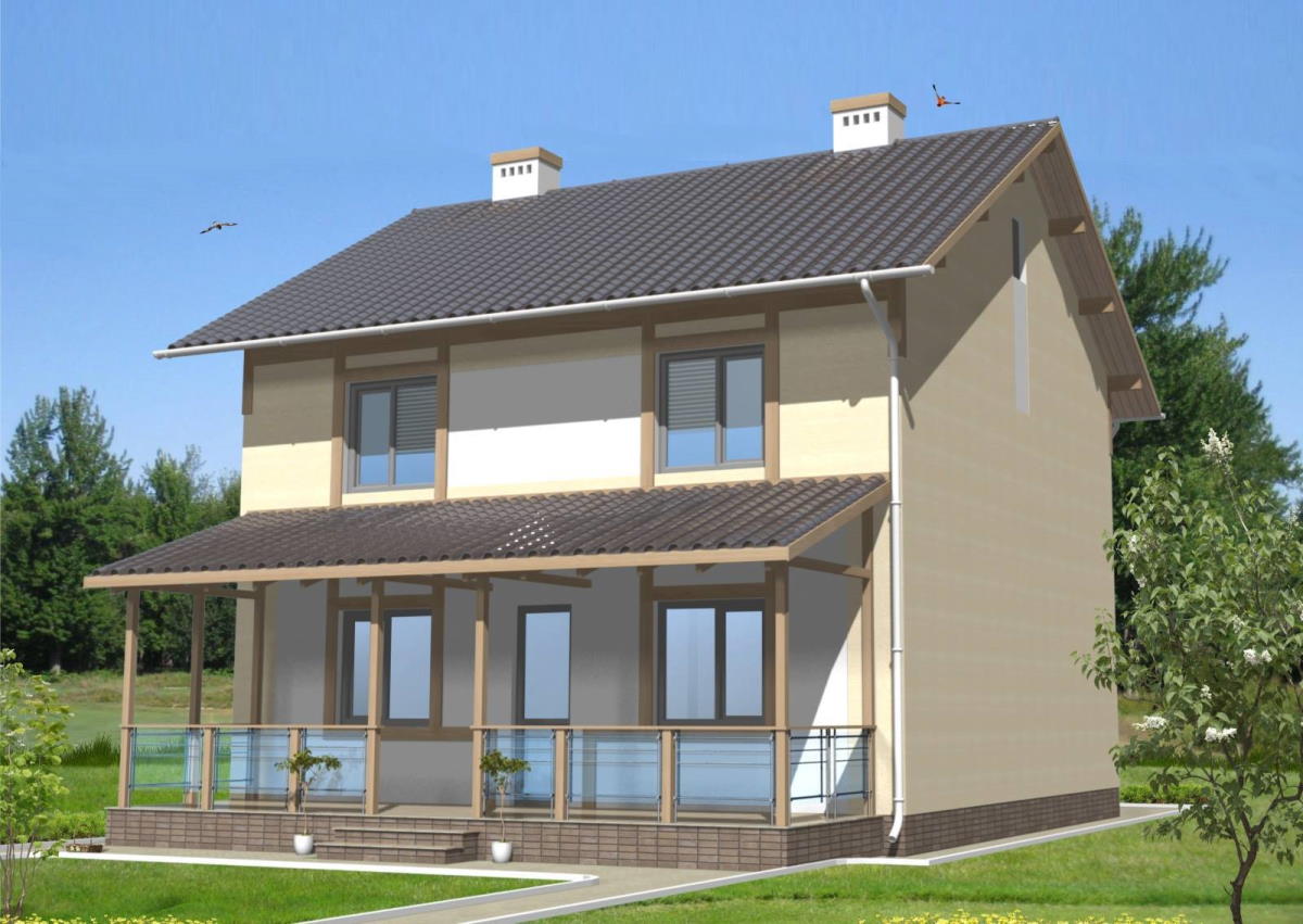 Задний фасад