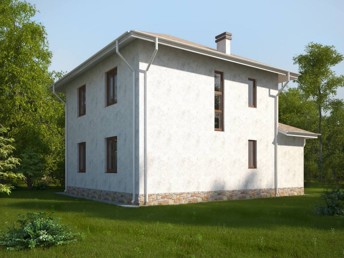 Задний фасад