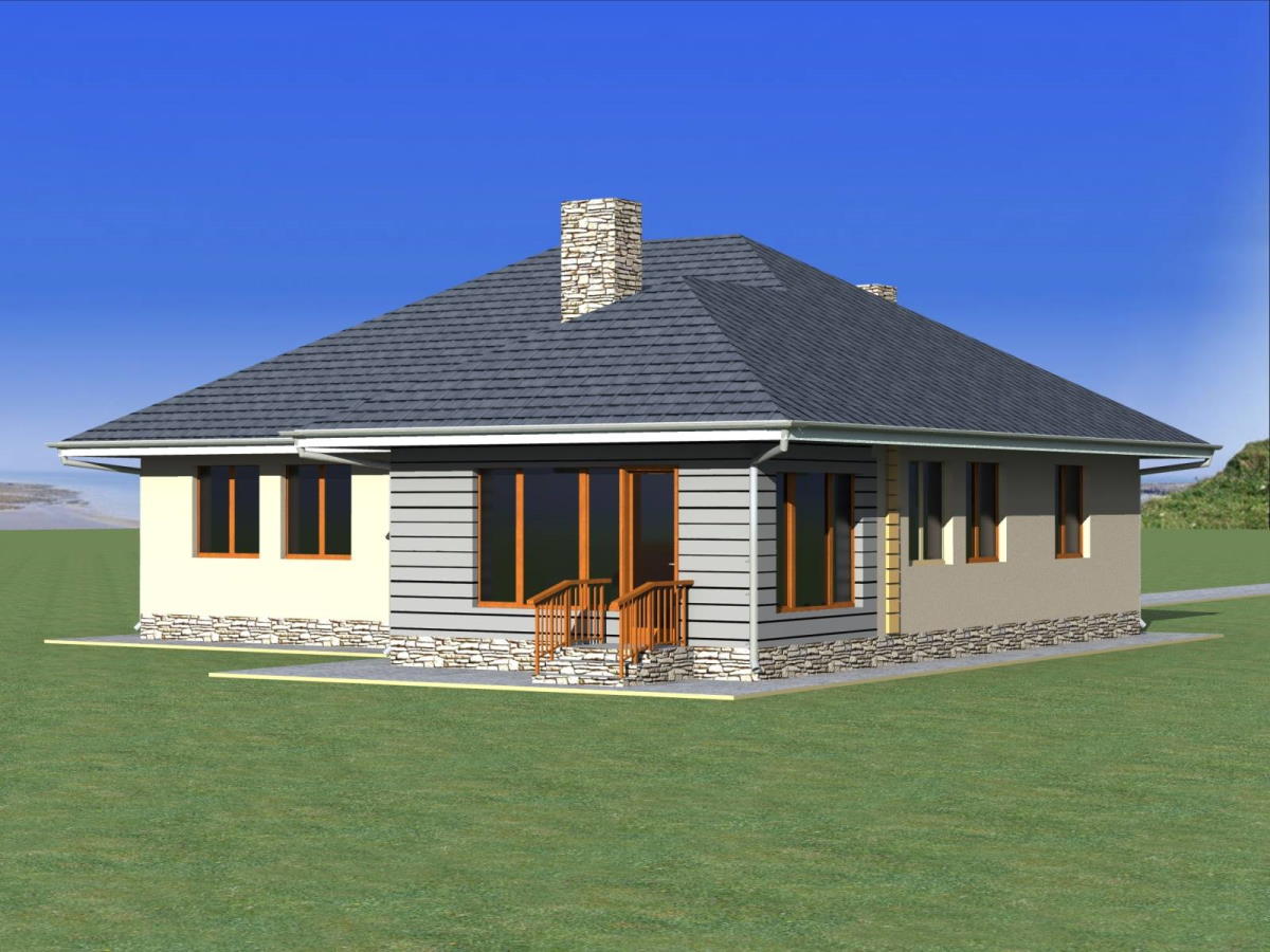 Задній фасад