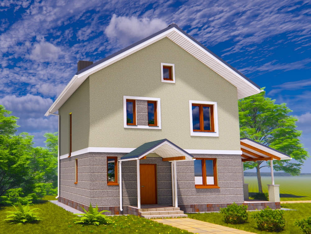 Задній фасад