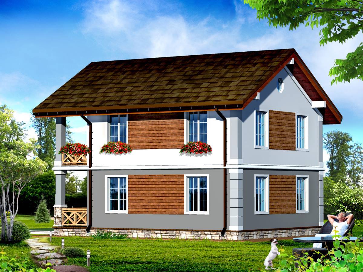 Задній фасад