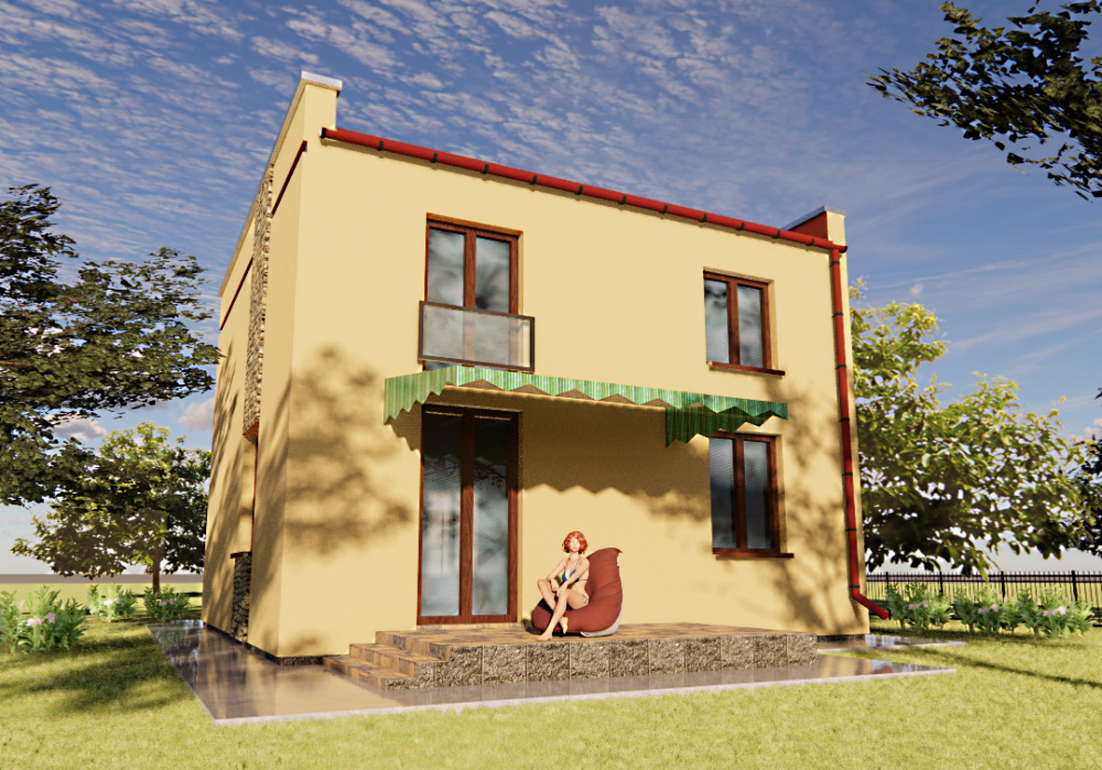 Задній фасад