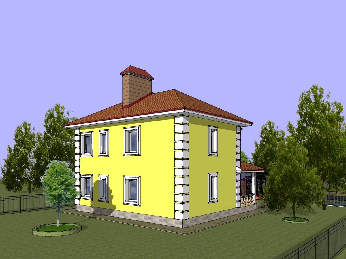 Задній фасад