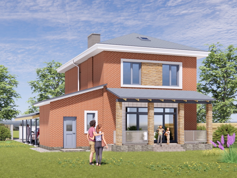 Задній фасад