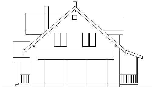 Задній фасад