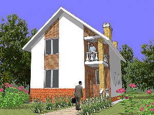 Проект дома Розетта 3, Проекты домов AkvilonPro