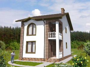 Проект одноквартирного дома Розетта 2, Проекты домов AkvilonPro