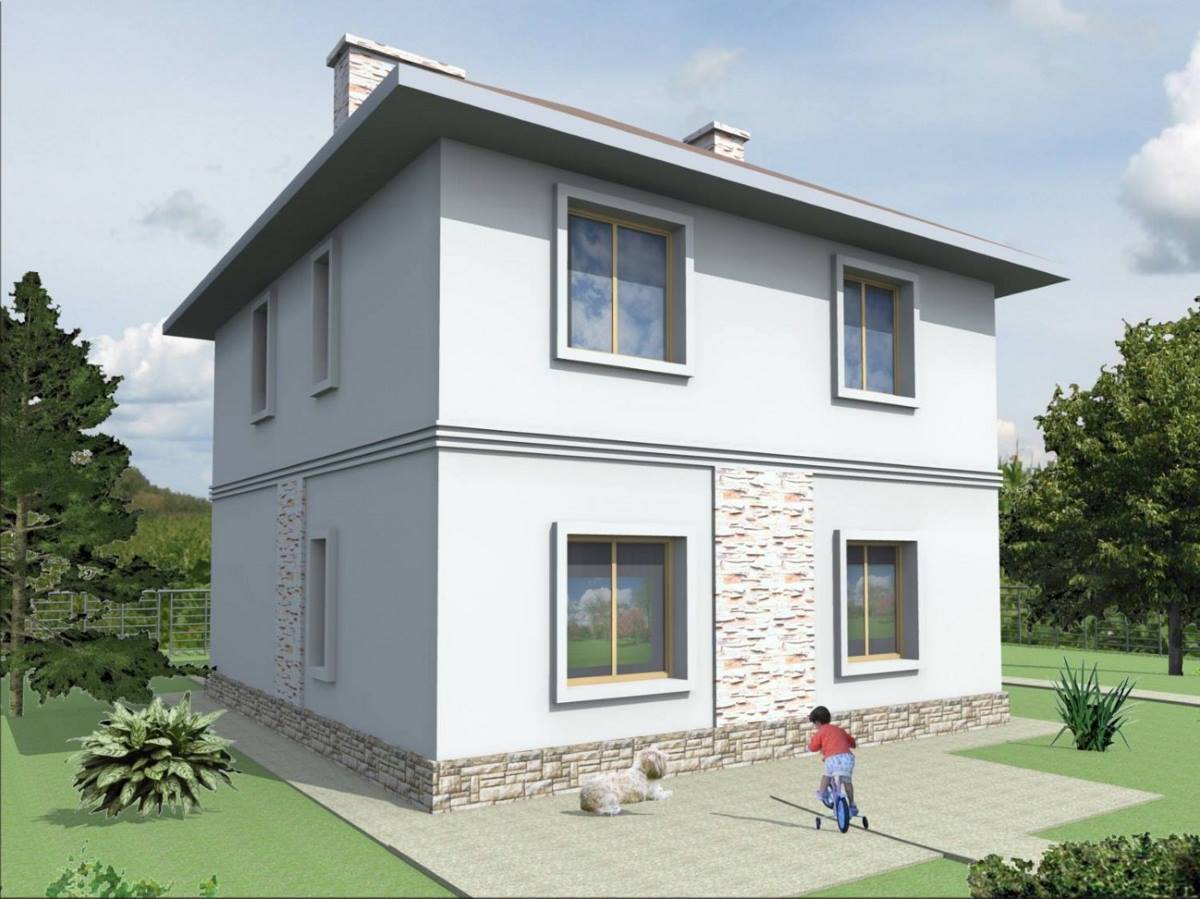 Задний фасад