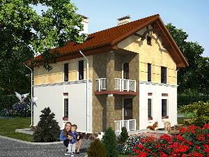 ᐉ Проекты коттеджа Белочка, Проекты домов AkvilonPro