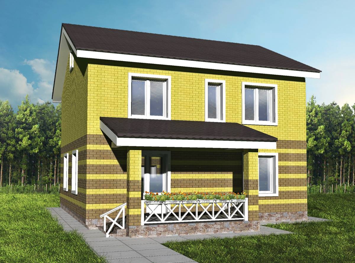 Задний фасад