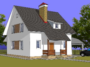 Проект дома Паша 2. Типовые проекты домов AkvilonPro