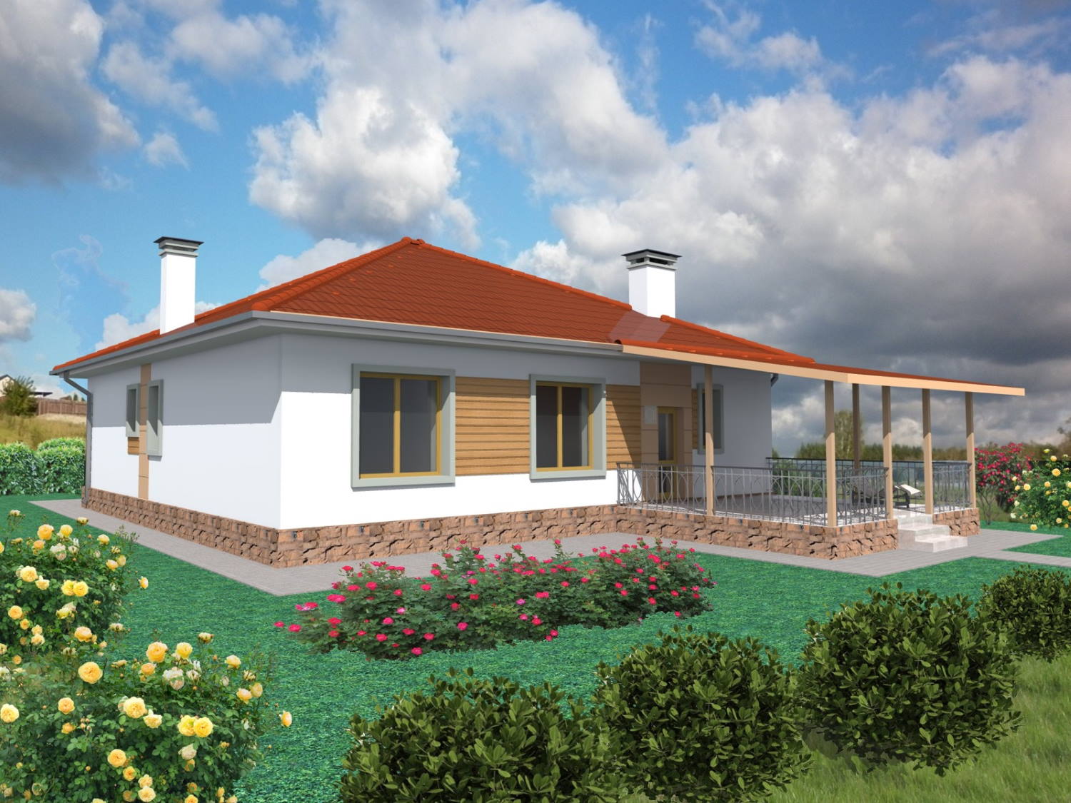 Задній фасад