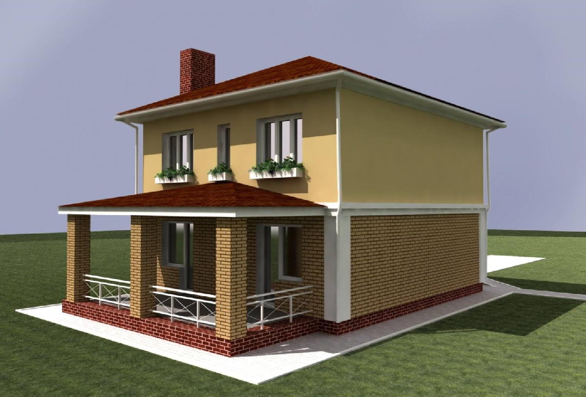 Задній фасад