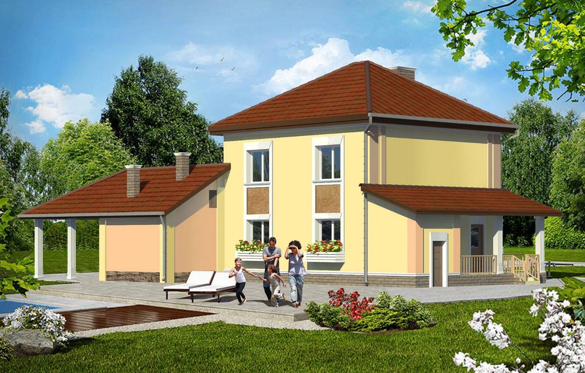 Задній фасад