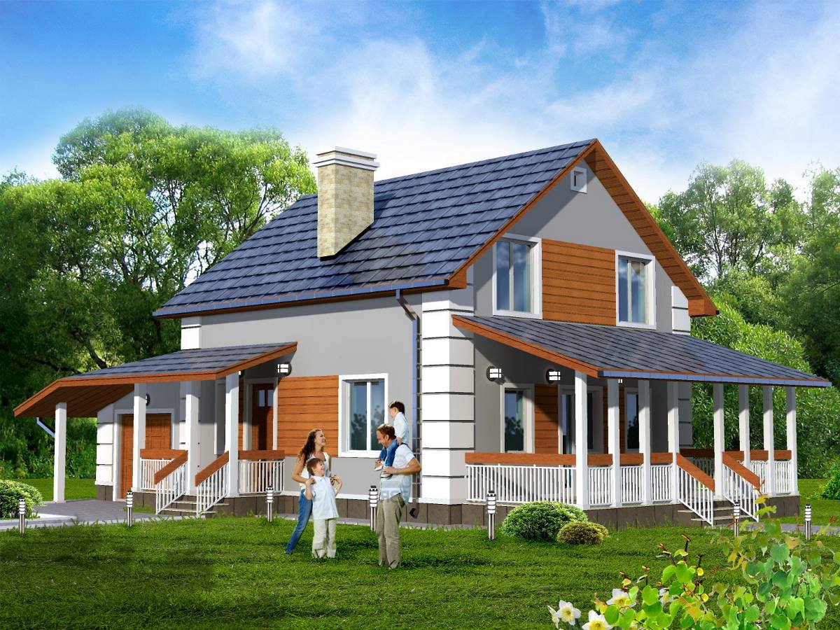 Задній фасад