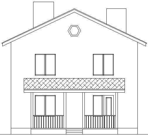 Задній фасад