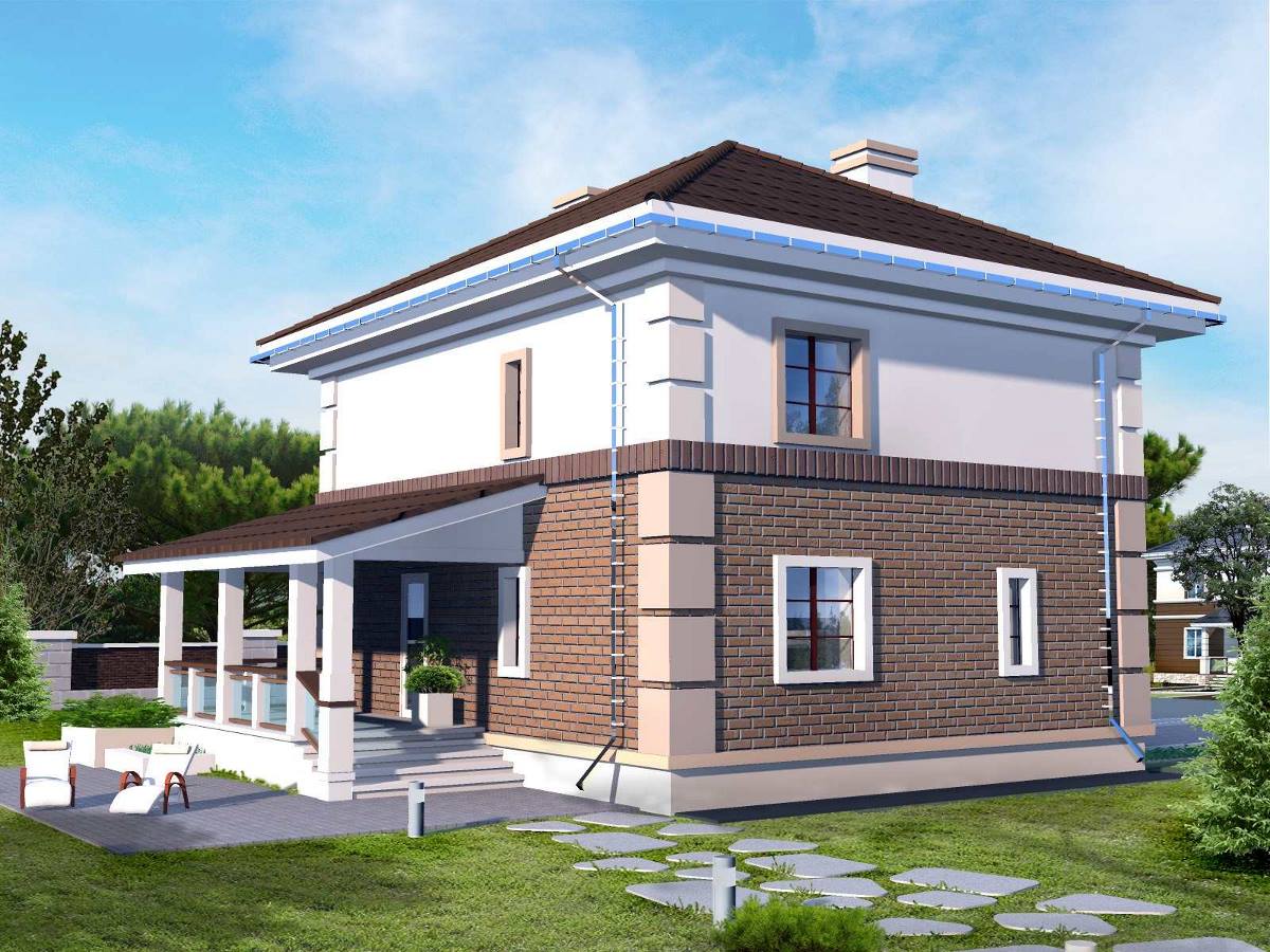 Задний фасад