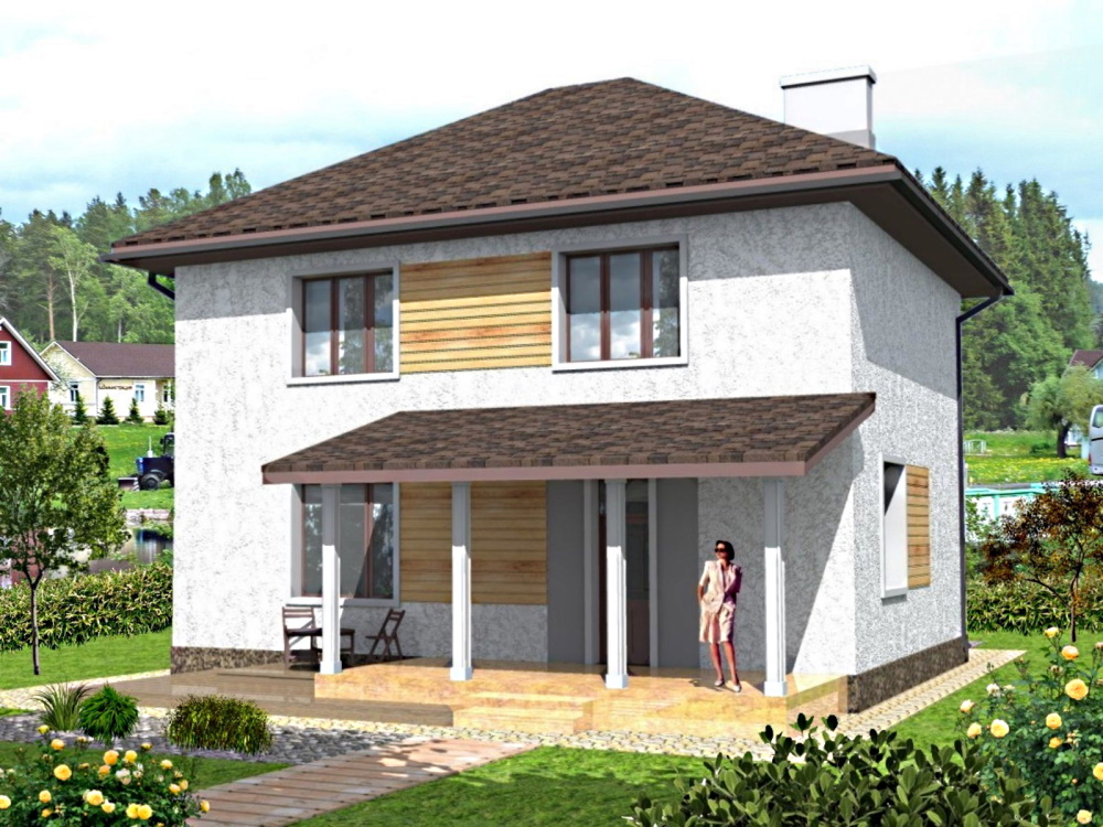 Задний фасад