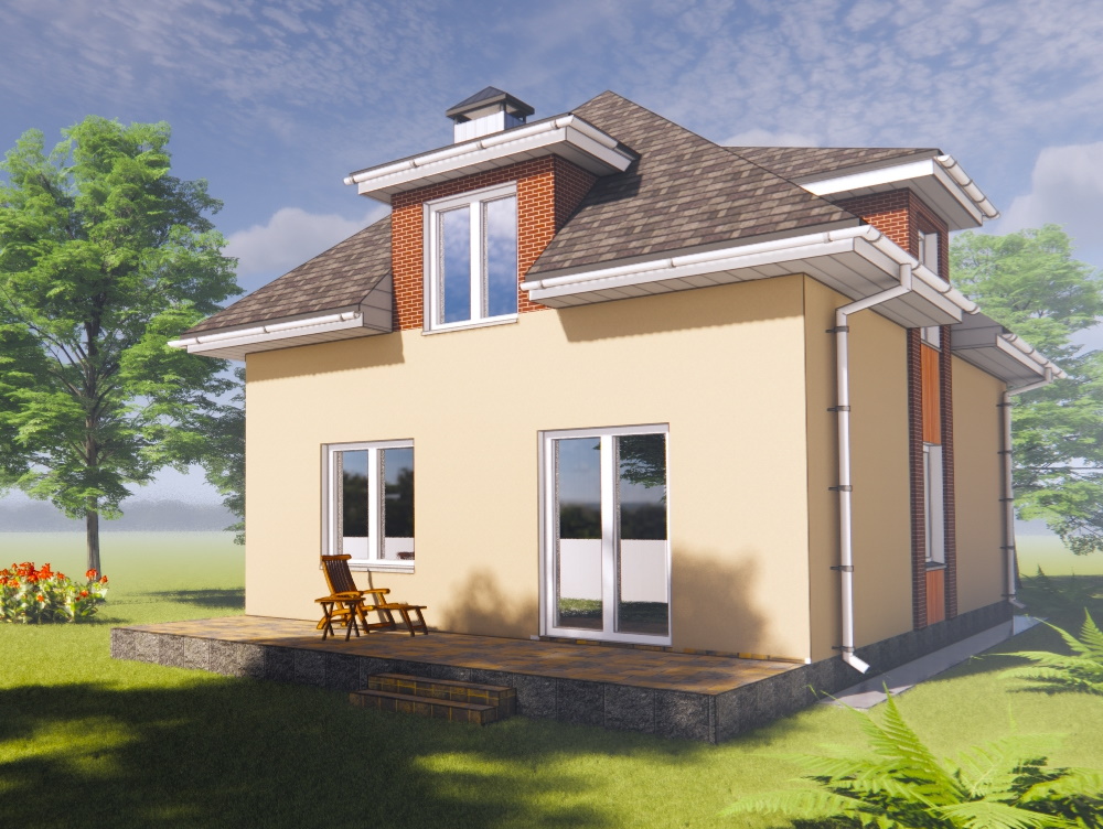 Задній фасад