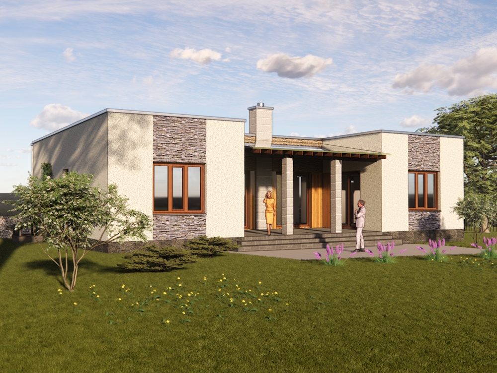 Задній фасад