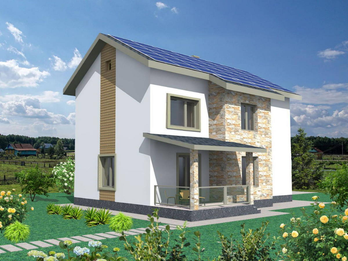 Задний фасад