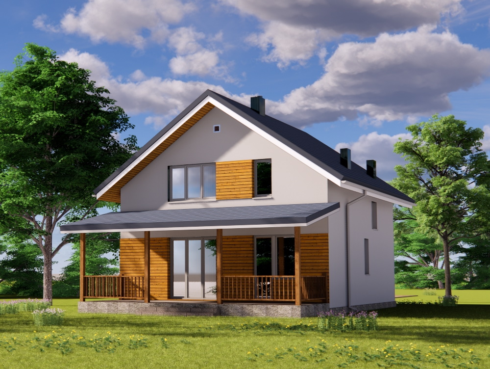 Задній фасад