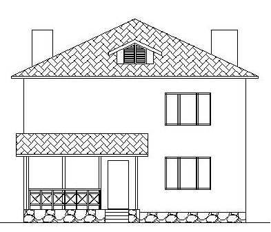 Задній фасад