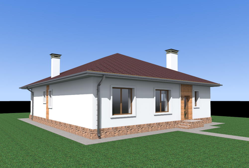 Задній фасад