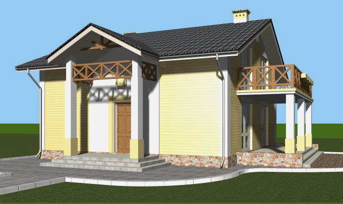 Задній фасад