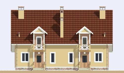 Задній фасад