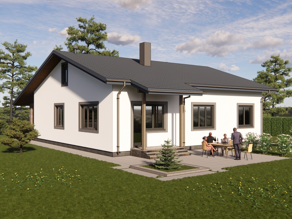 Задній фасад