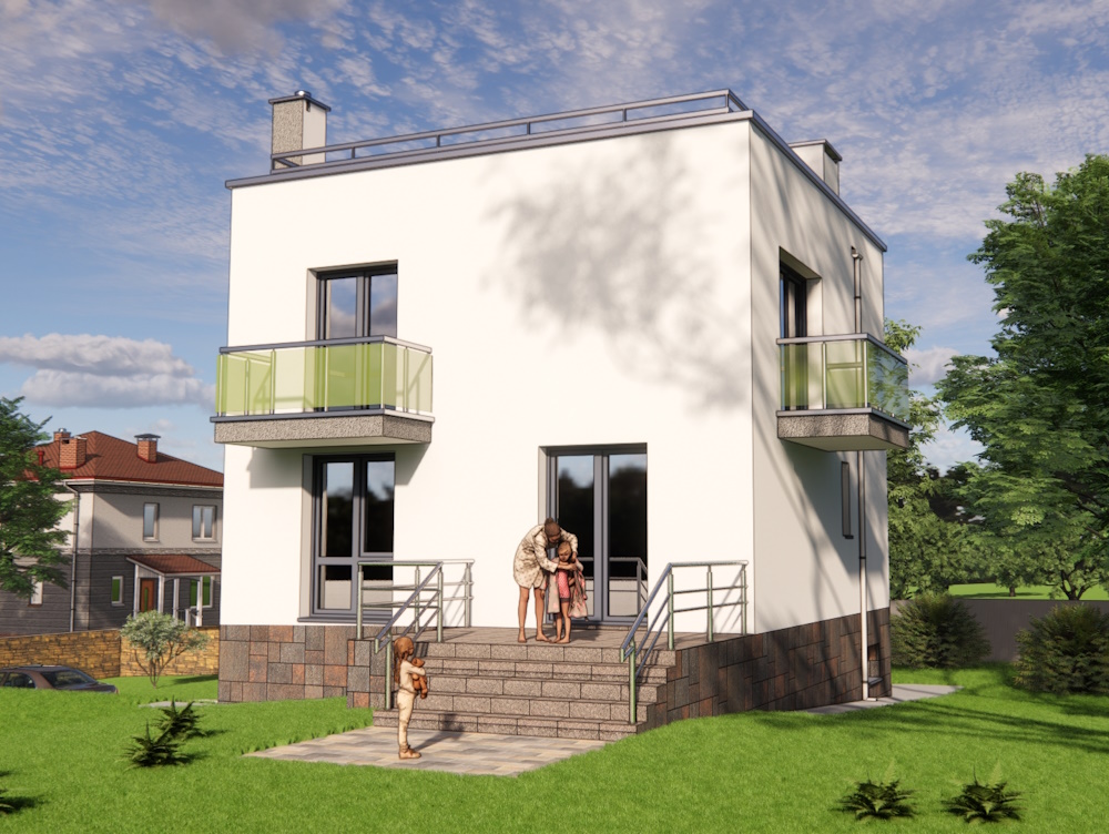 Задній фасад