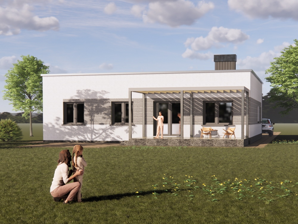 Задній фасад