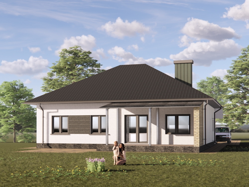 Задній фасад