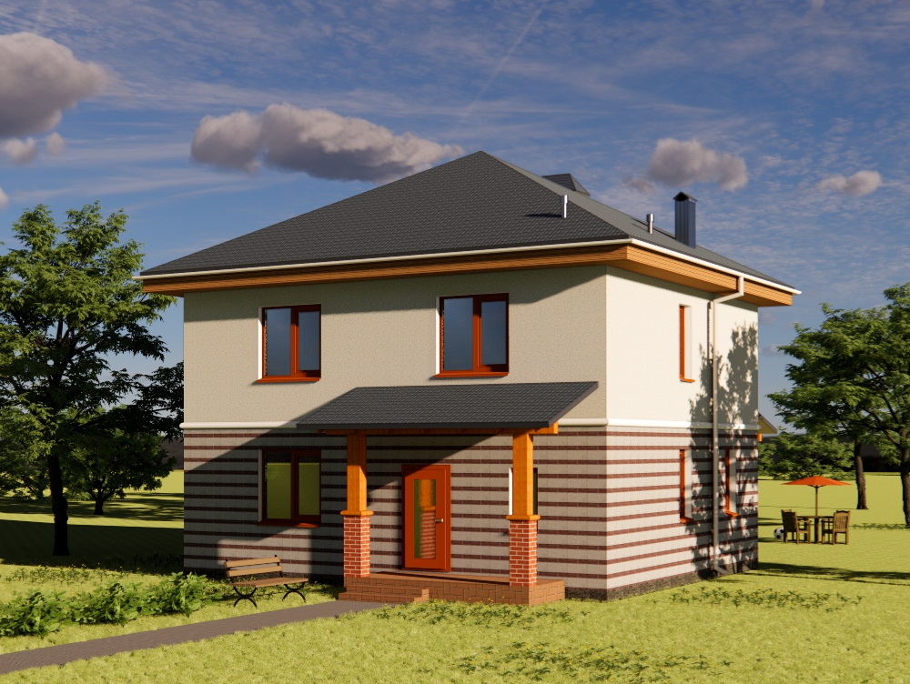 Задній фасад