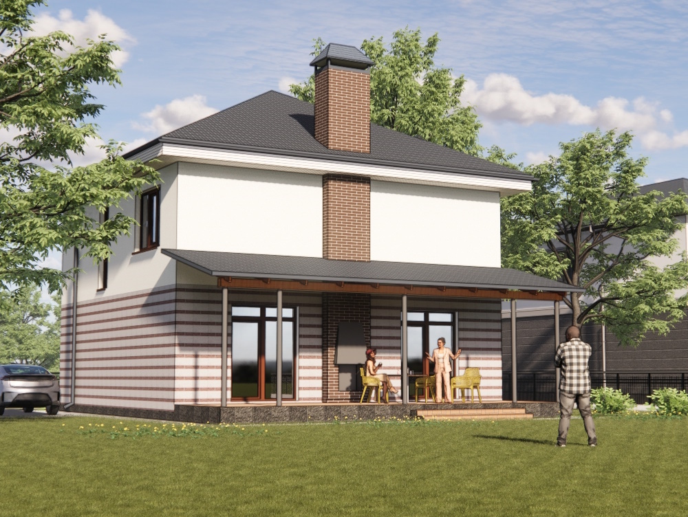 Задній фасад