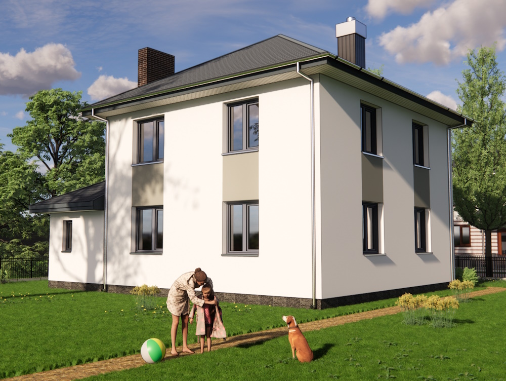 Задній фасад