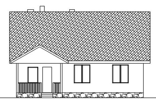 Задній фасад