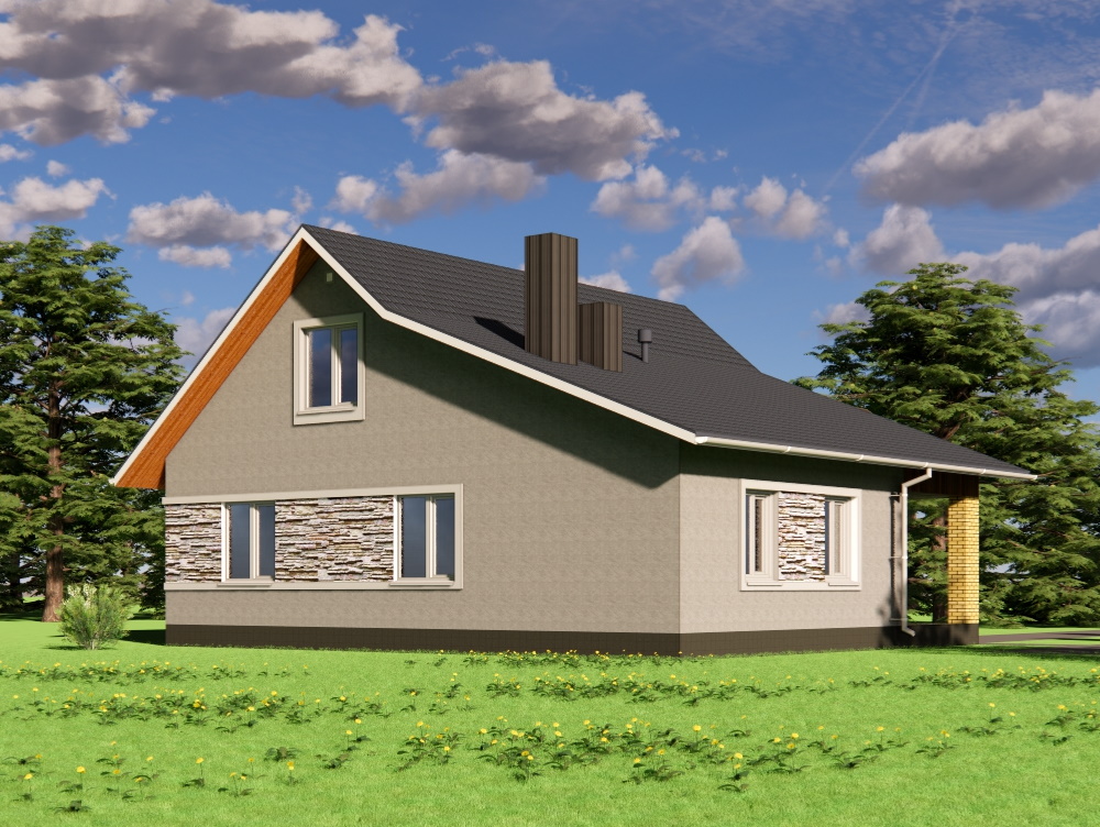 Задній фасад